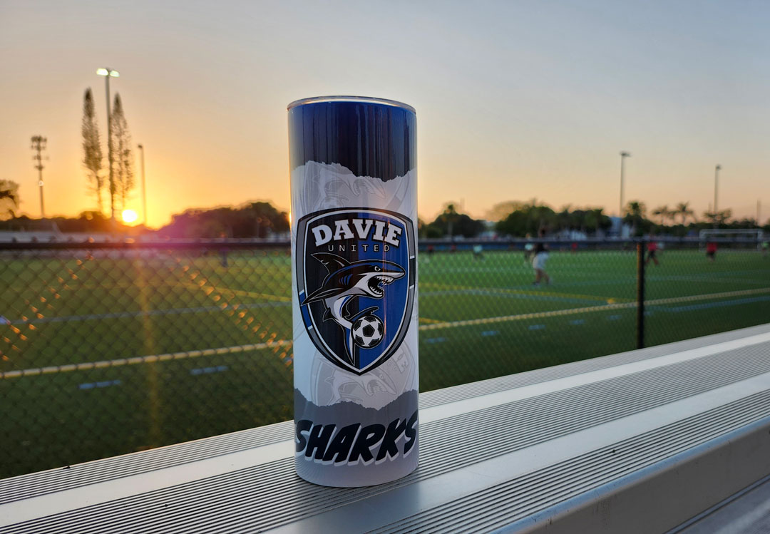 Davie Sharks Tumbler