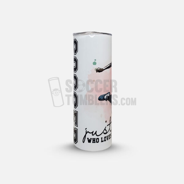 Girl Soccer Tumbler