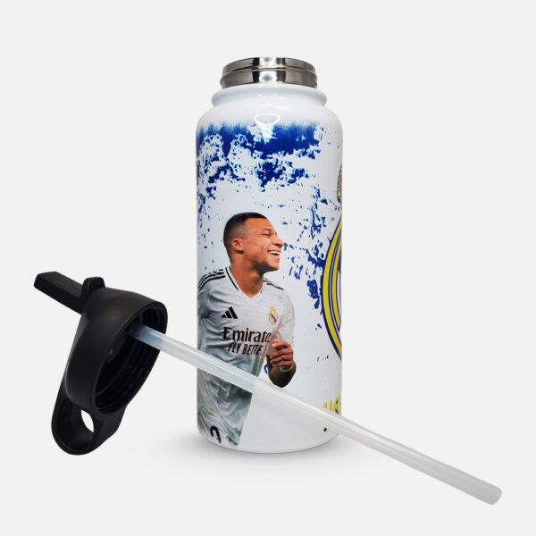 Mbappé Real Madrid Water Bottle