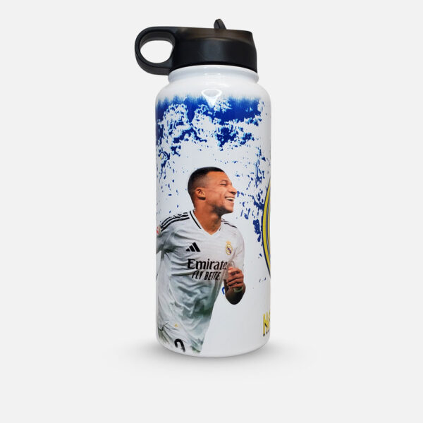 Mbappé Real Madrid Water Bottle